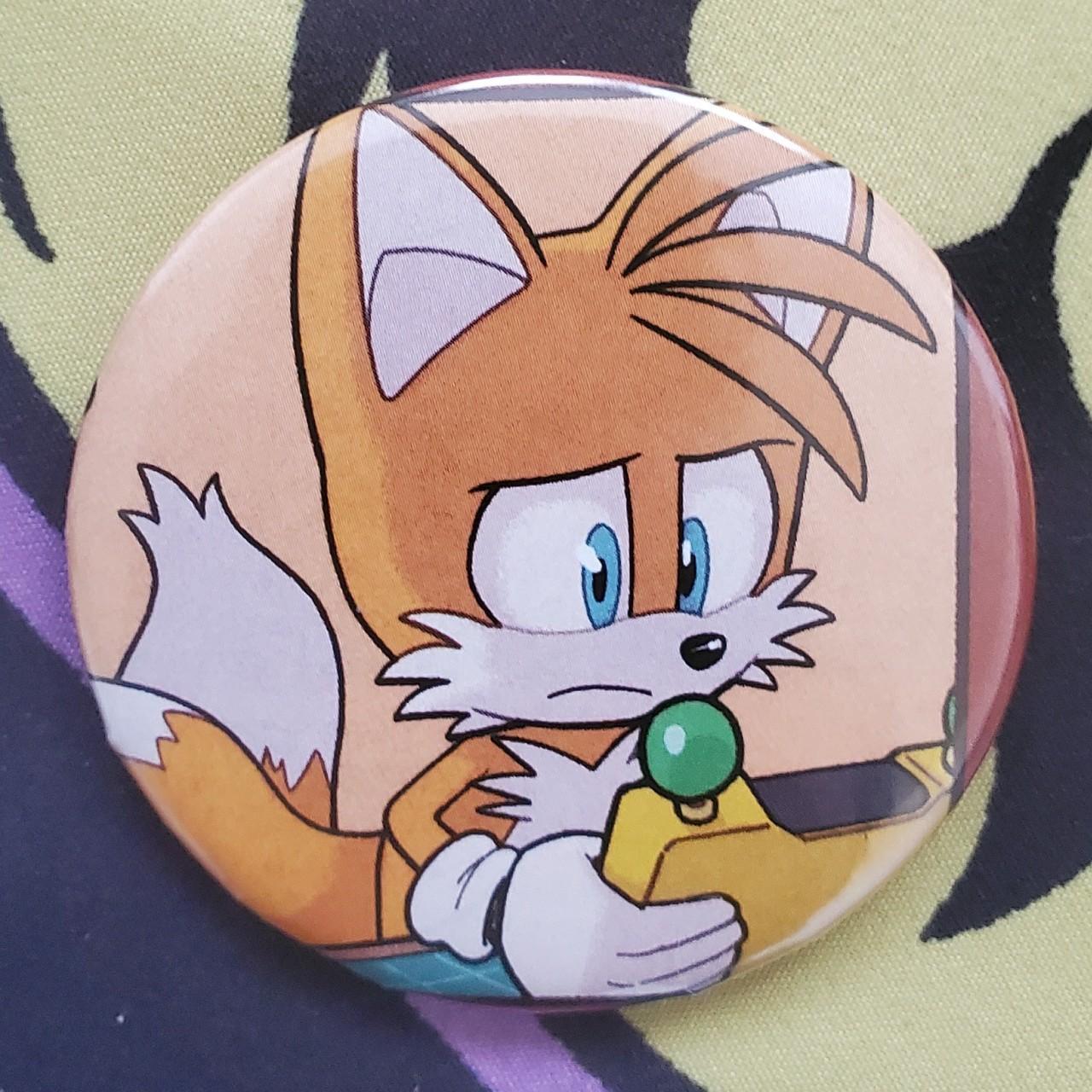 sonic the hedgehog keychain! sonic made with - Depop