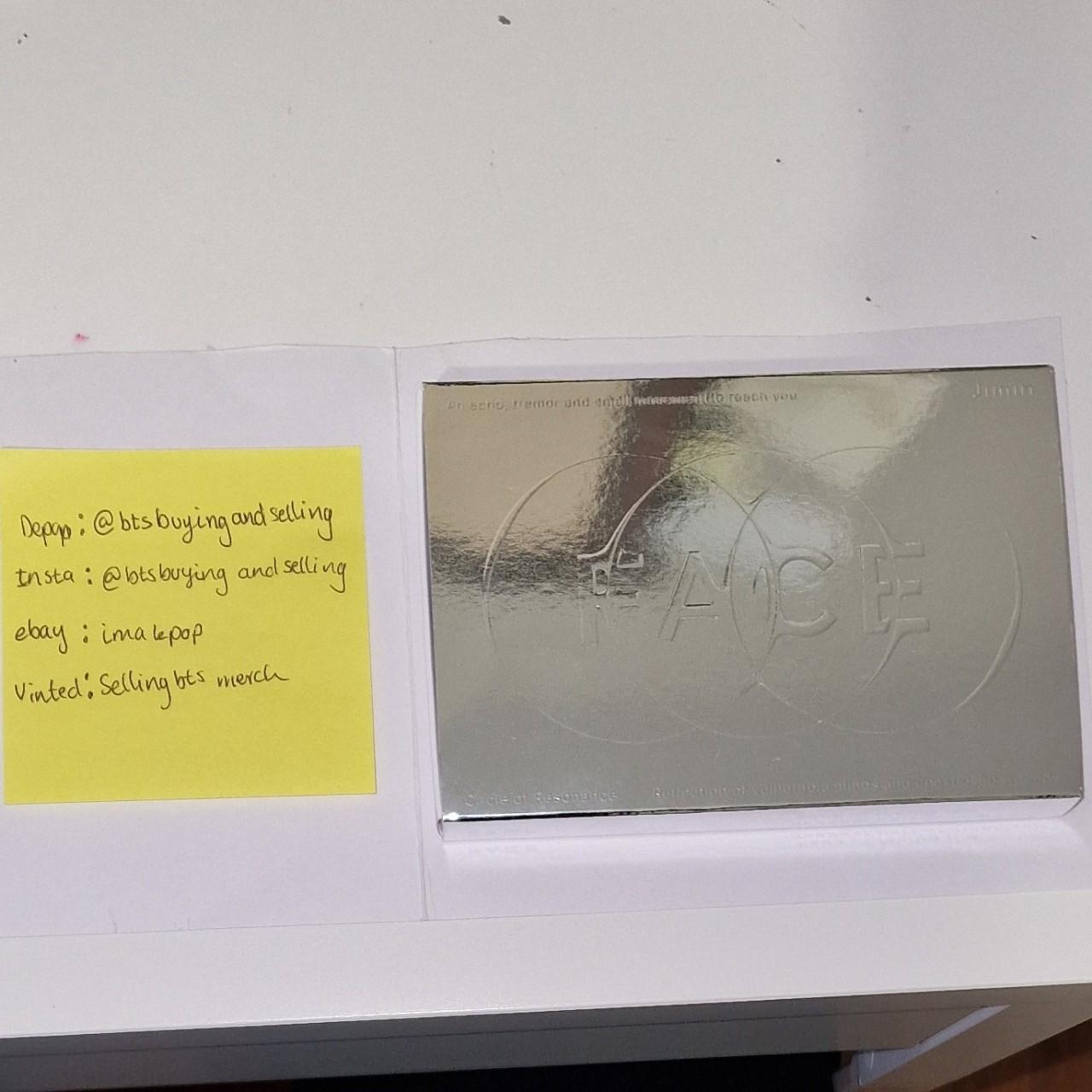 Jimin Face Weverse album version With all inclusions... Depop