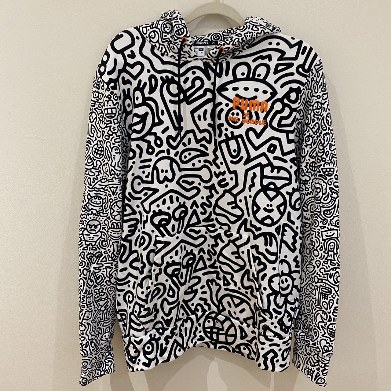 Puma mr doodle hoodie hot sale