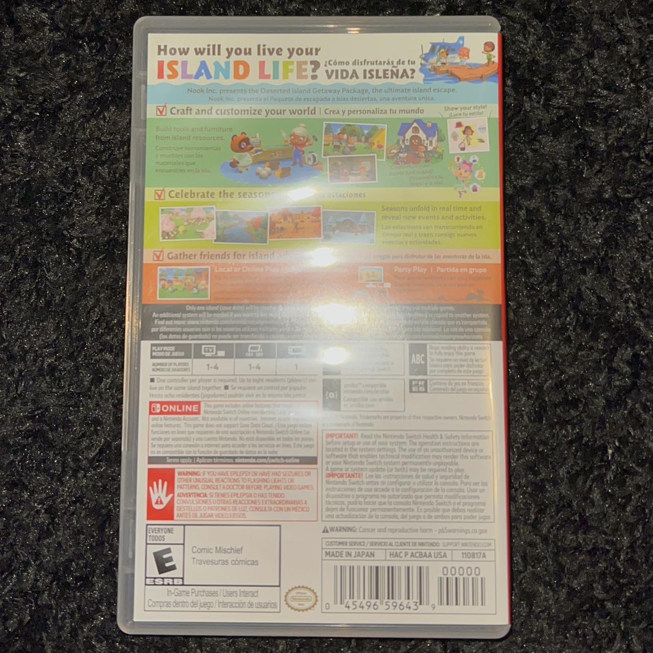 Nintendo Switch ACNH game card original case! GAME... - Depop