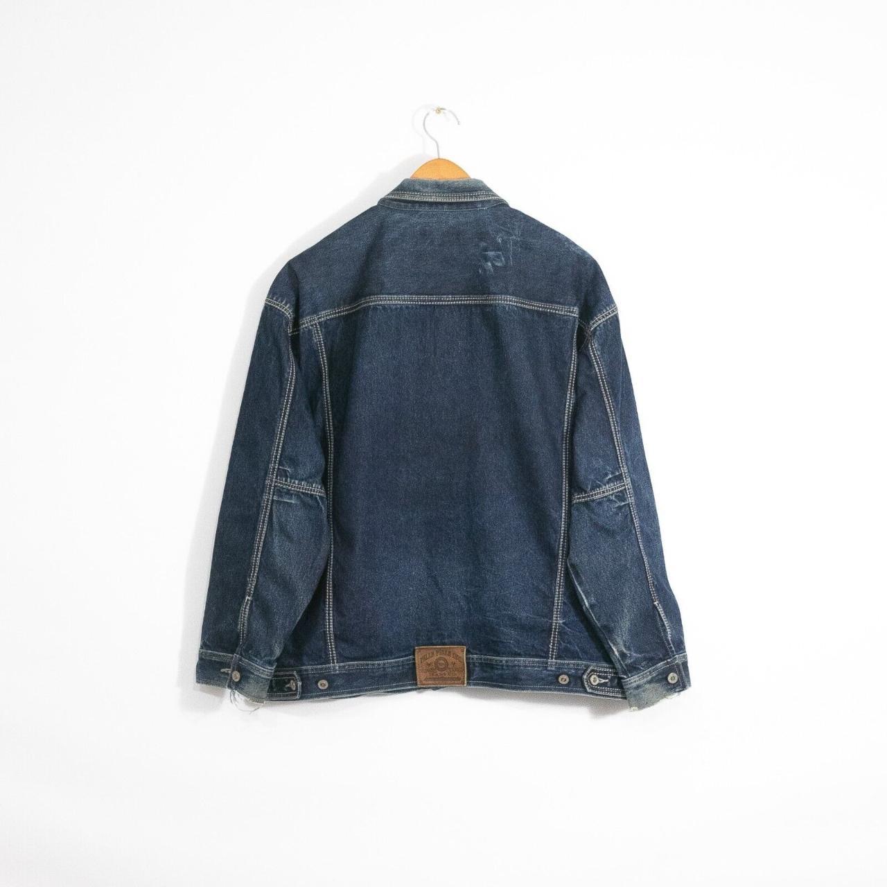 Vintage 2000s Pelle Pelle Denim Jacket. Has | Depop