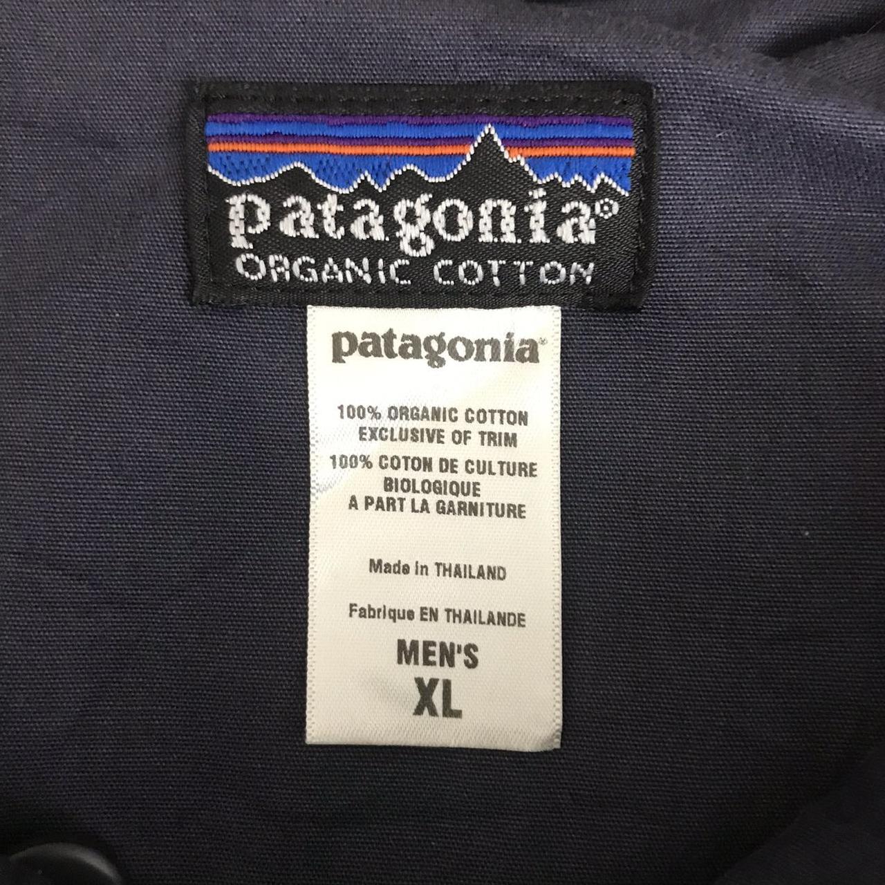 Patagonia Men's Navy Jacket | Depop