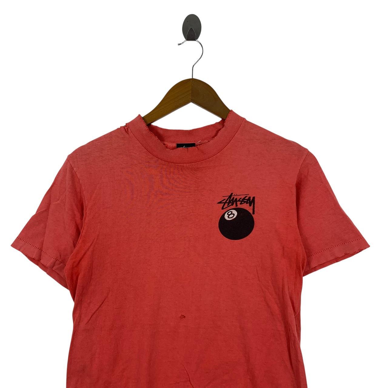 Vintage 90s STUSSY USA x WTAPS Drip Technique Grey T | Depop