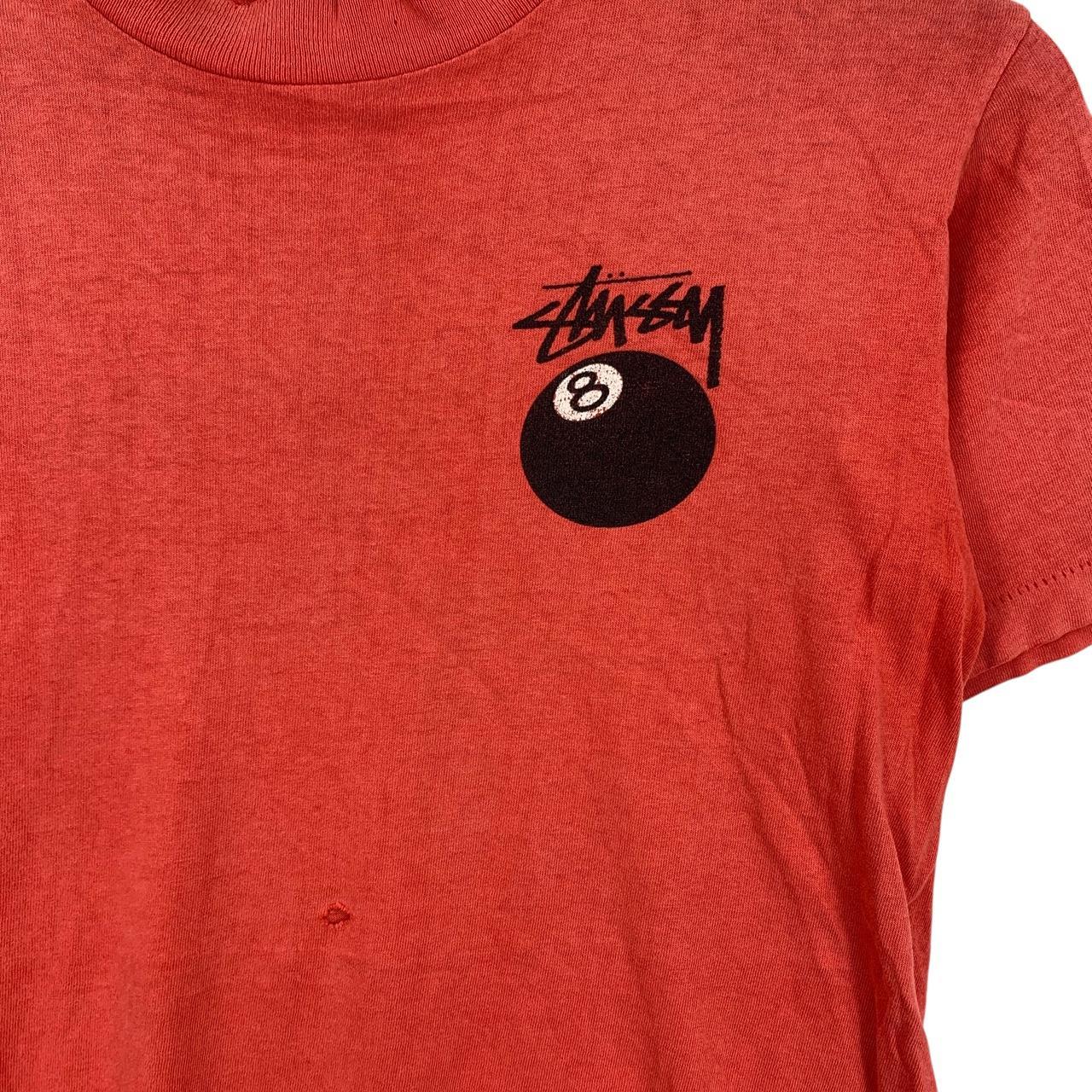 Vintage 90s STUSSY USA x WTAPS Drip Technique Grey T | Depop