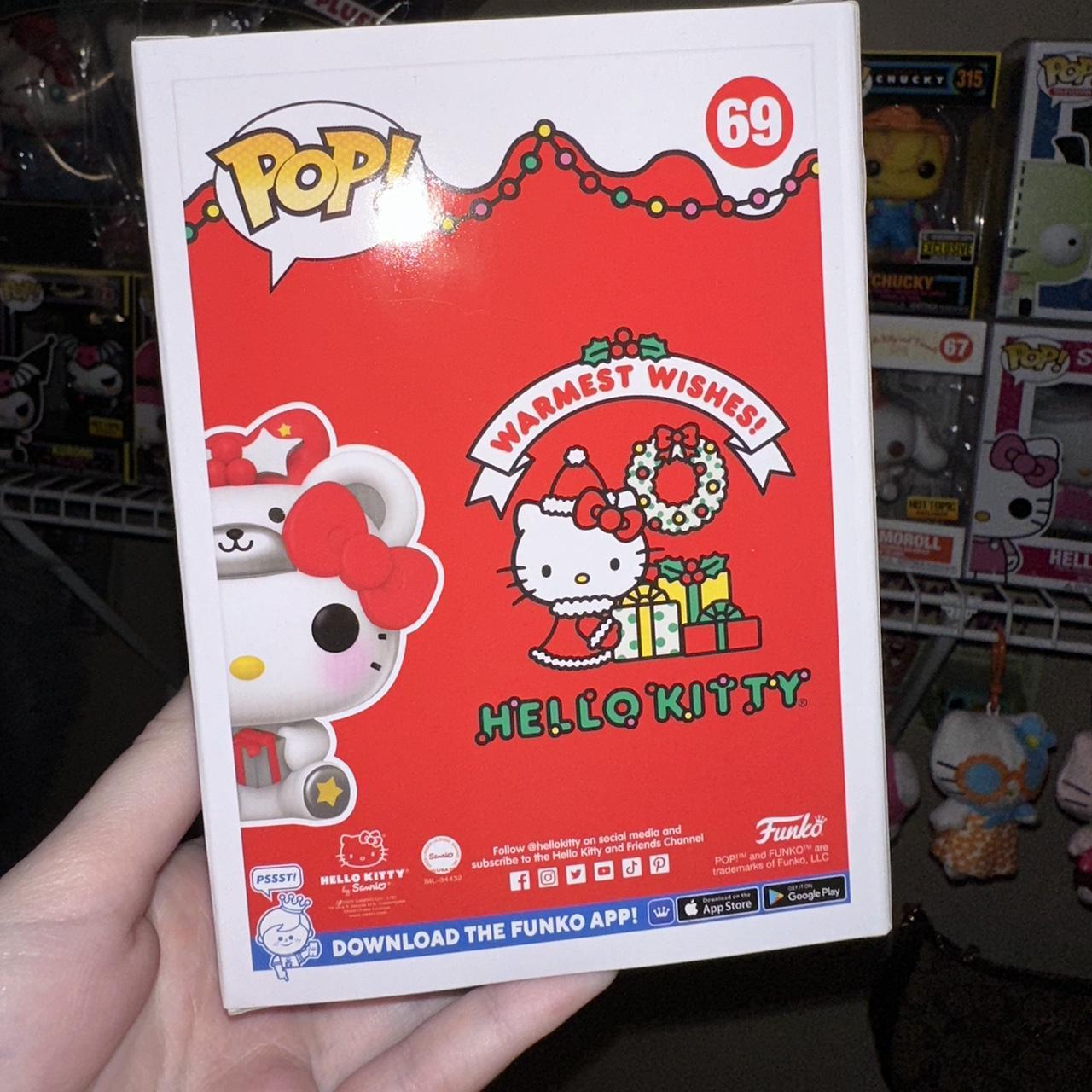 Hello kitty funko pop Christmas edition Mint... Depop