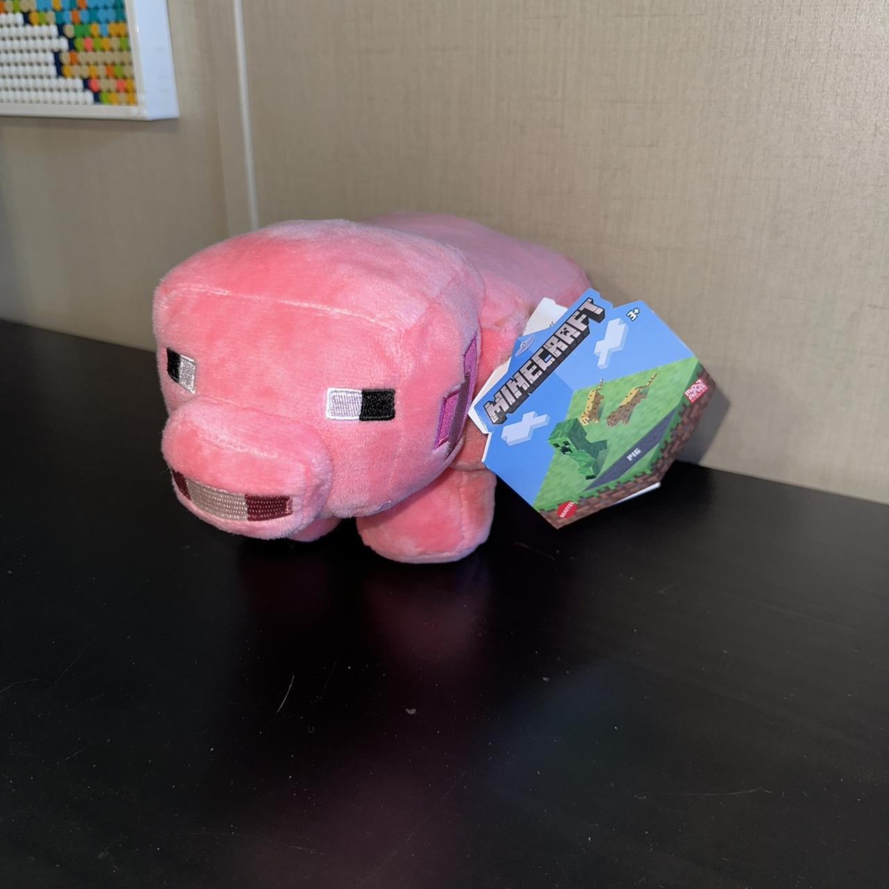 Minecraft pig plush Mint condition NWT Purchased. Depop