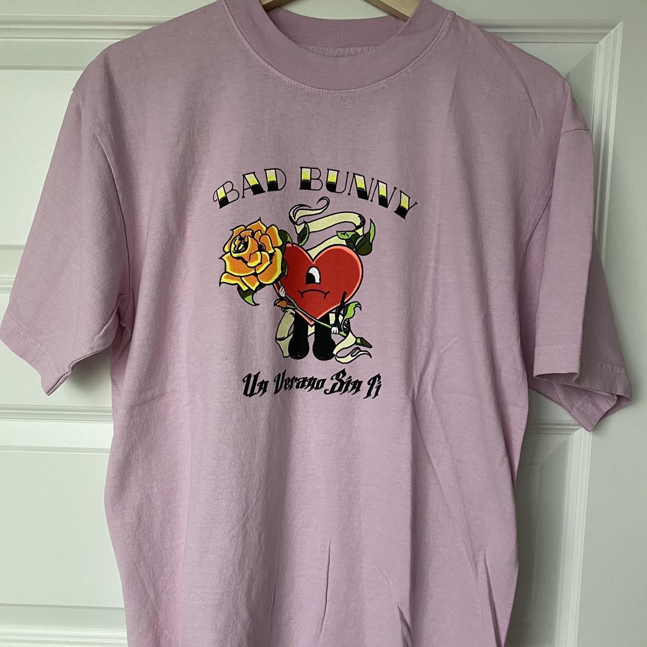 Official Bad Bunny Un Verano Sin Ti Merch Pink Tee Un Verano 