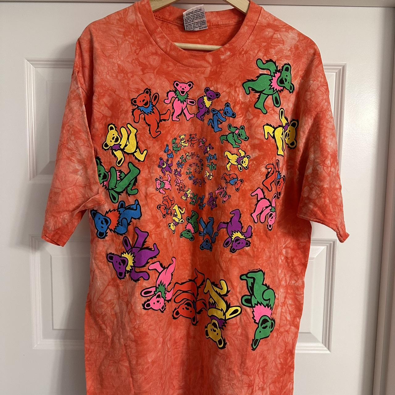 RARE grateful dead tie dye t shirt very swag and - Depop