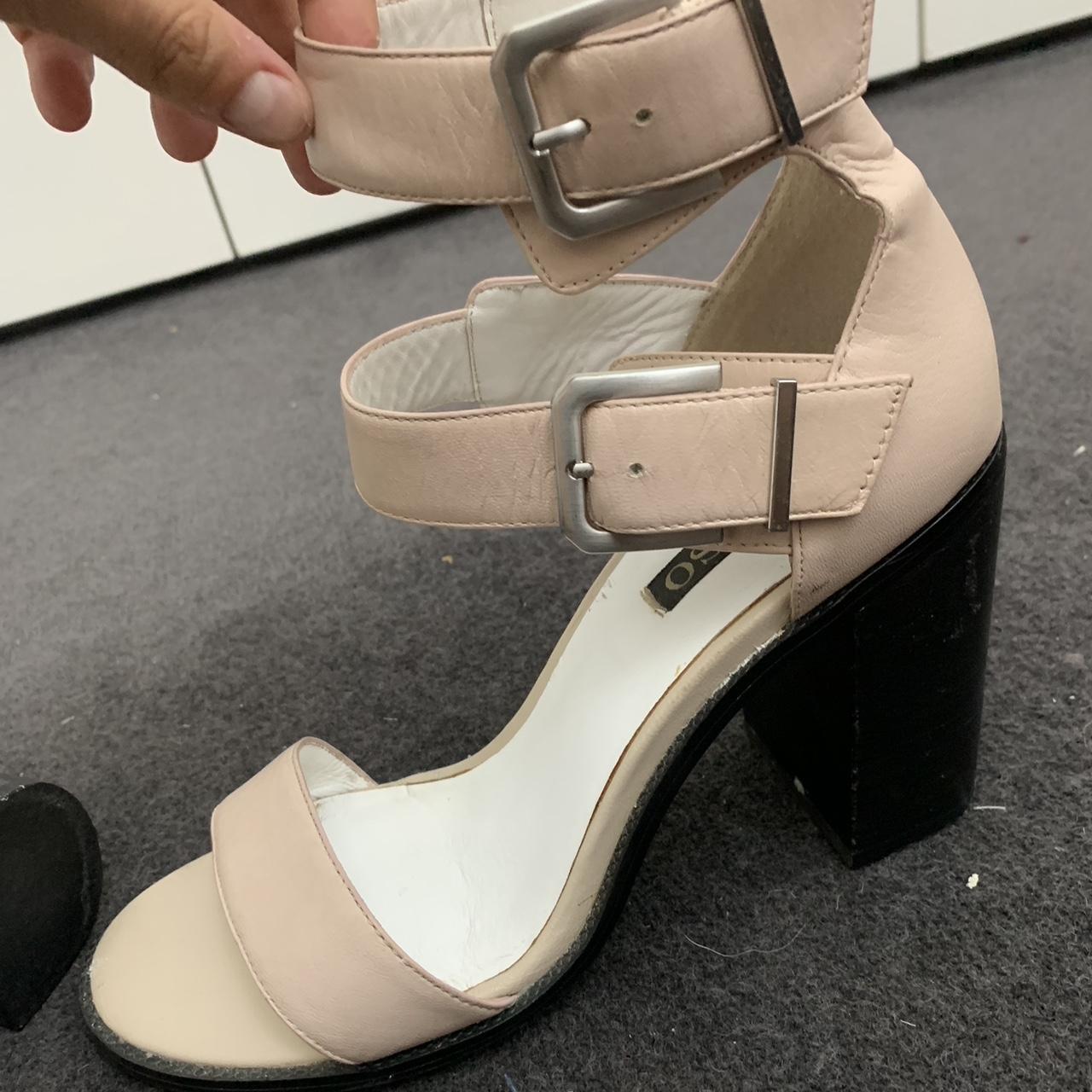 Senso pink / beige block heels I have these in all... - Depop