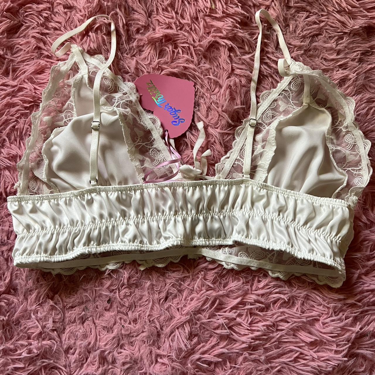 Dolls Kill Womens White Crop Top Depop 2444