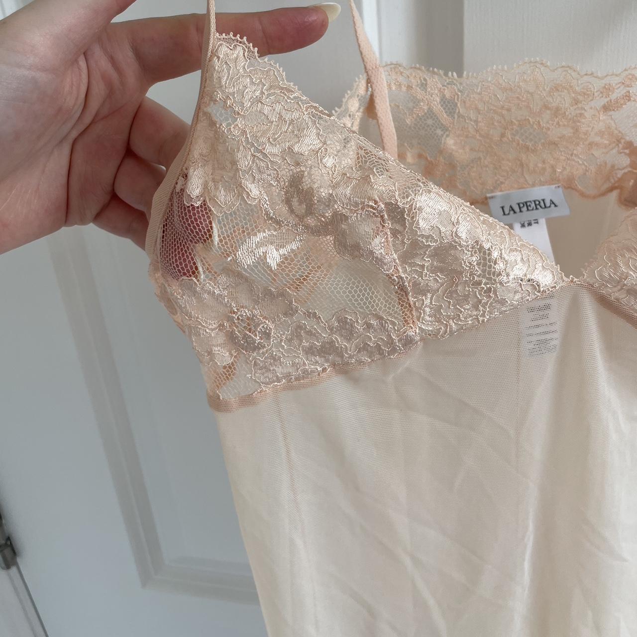 Beautiful La Perla Nude Night Slip Stunning Nude Depop