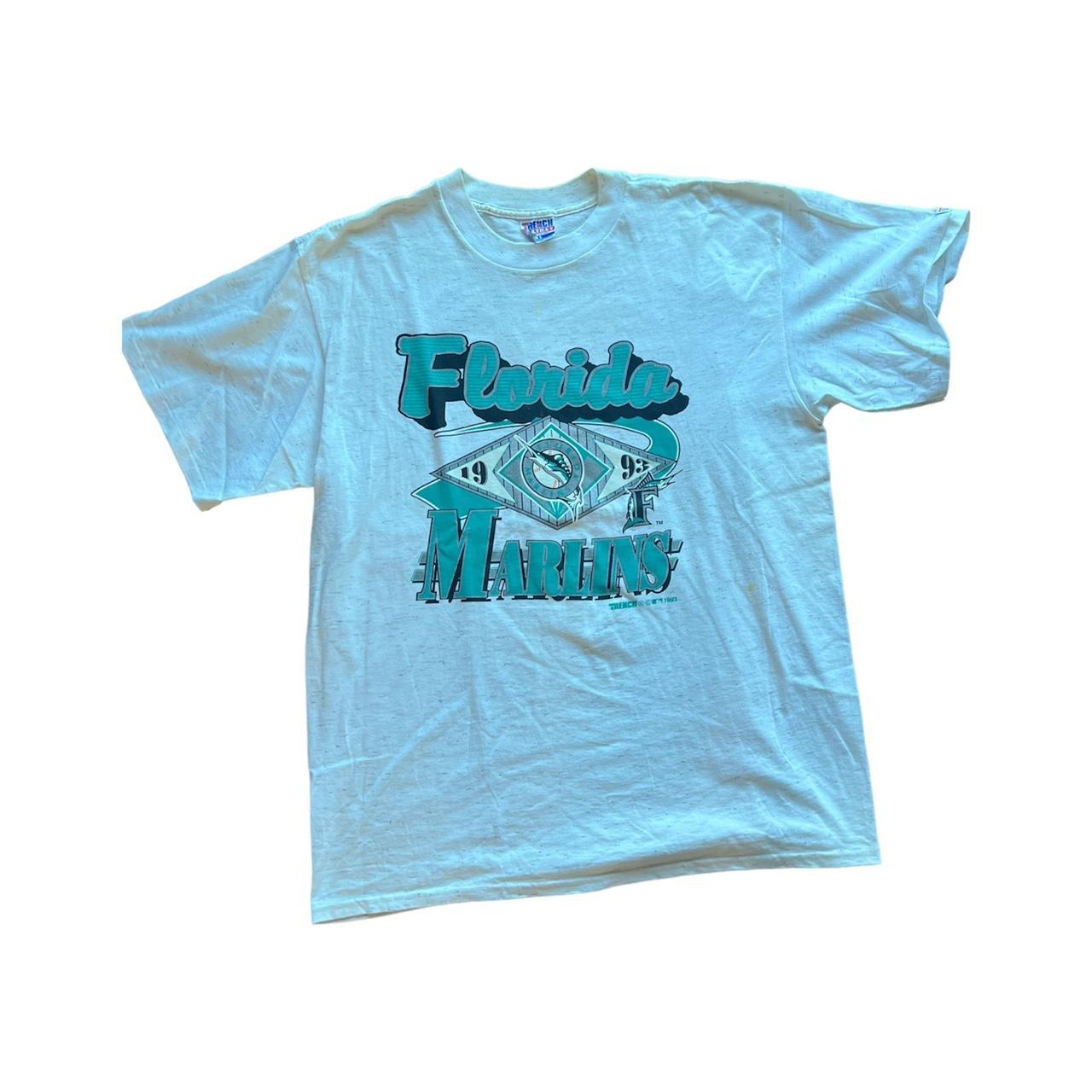 Vintage 1993 Florida Marlins MLB Tshirt. Made in the USA. 