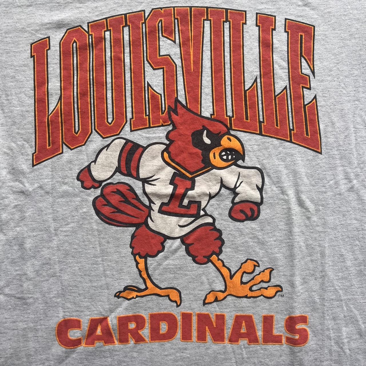Vintage Louisville Cardinals Tee Size - Depop