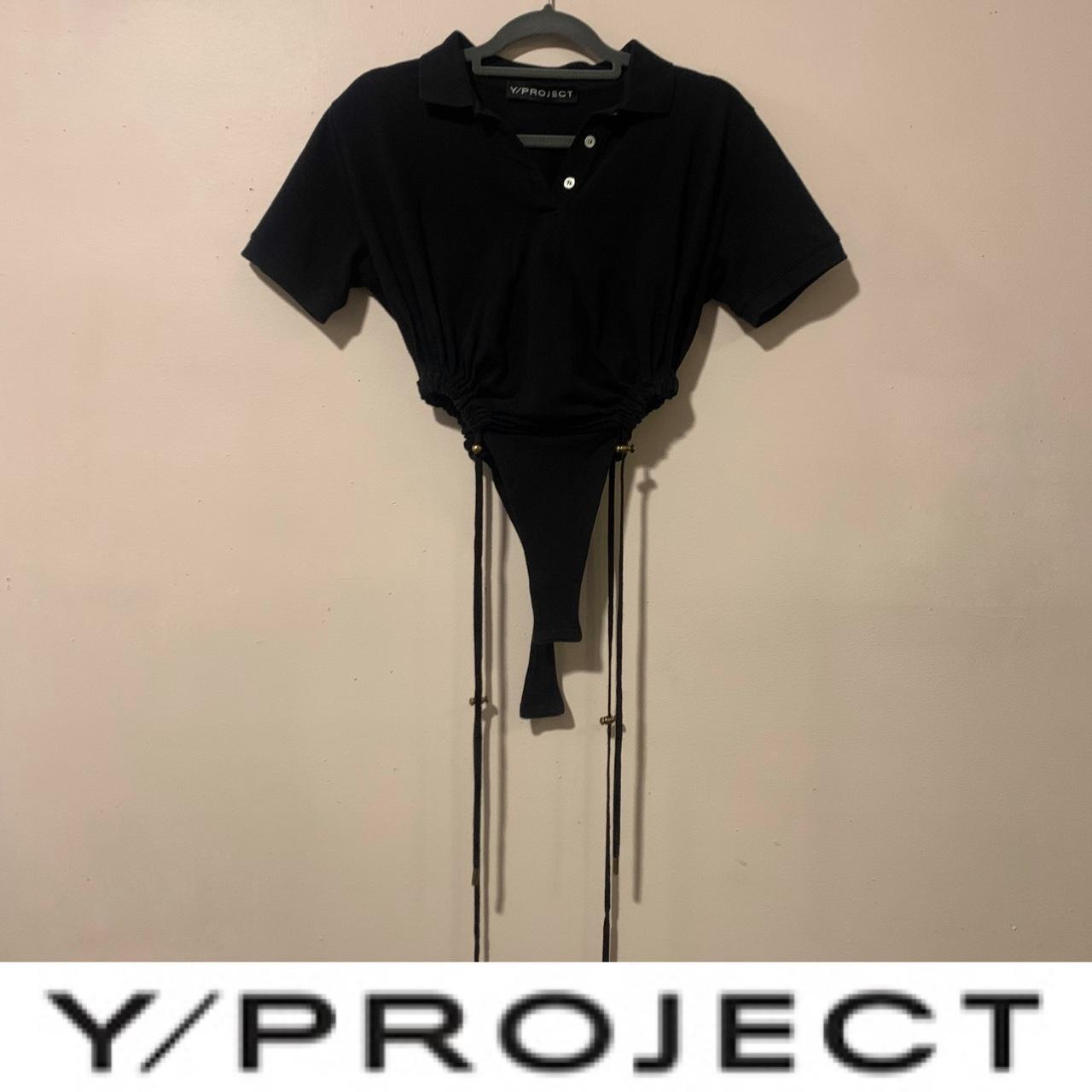 Y/Project Women's Black Bodysuit