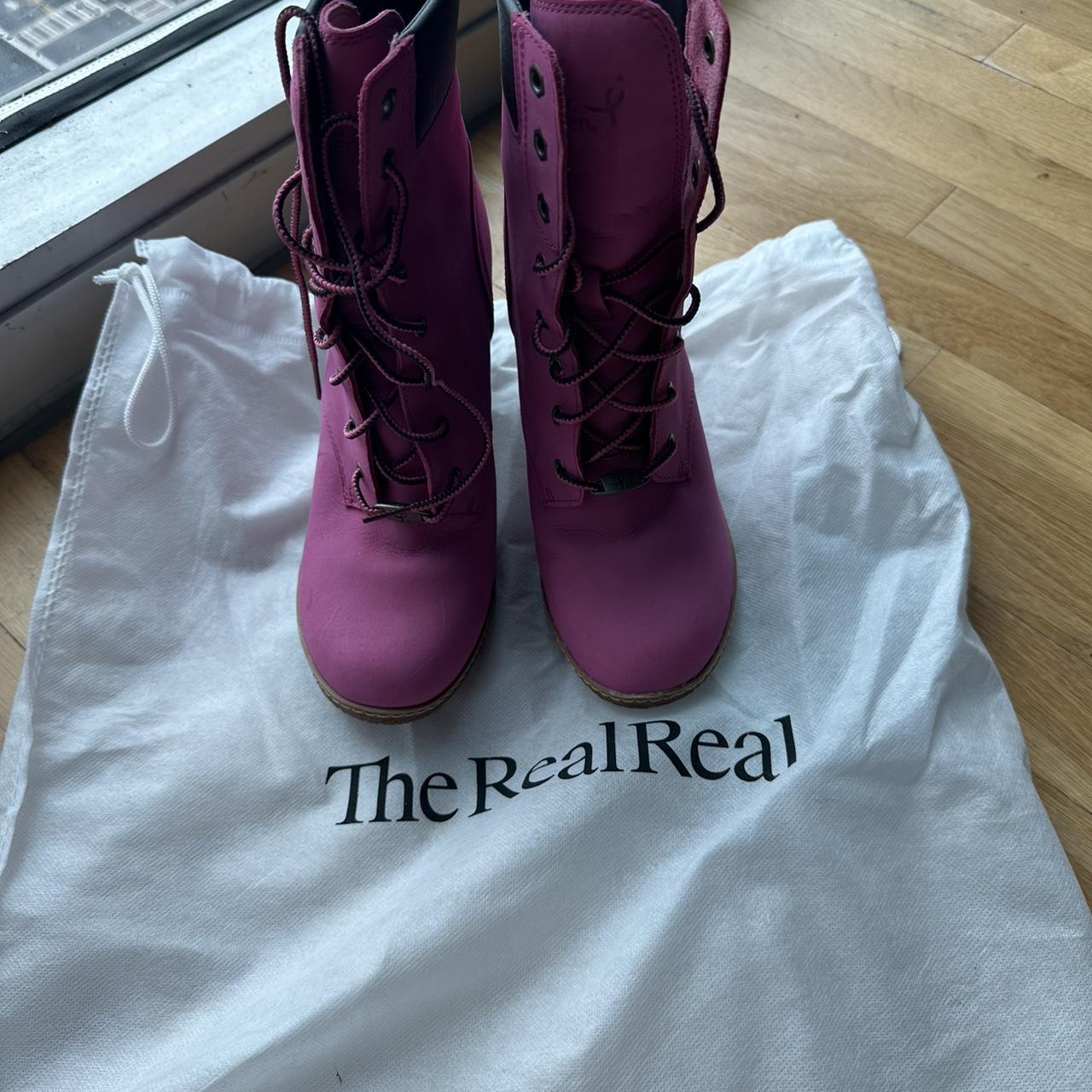 Timberland on sale glancy pink