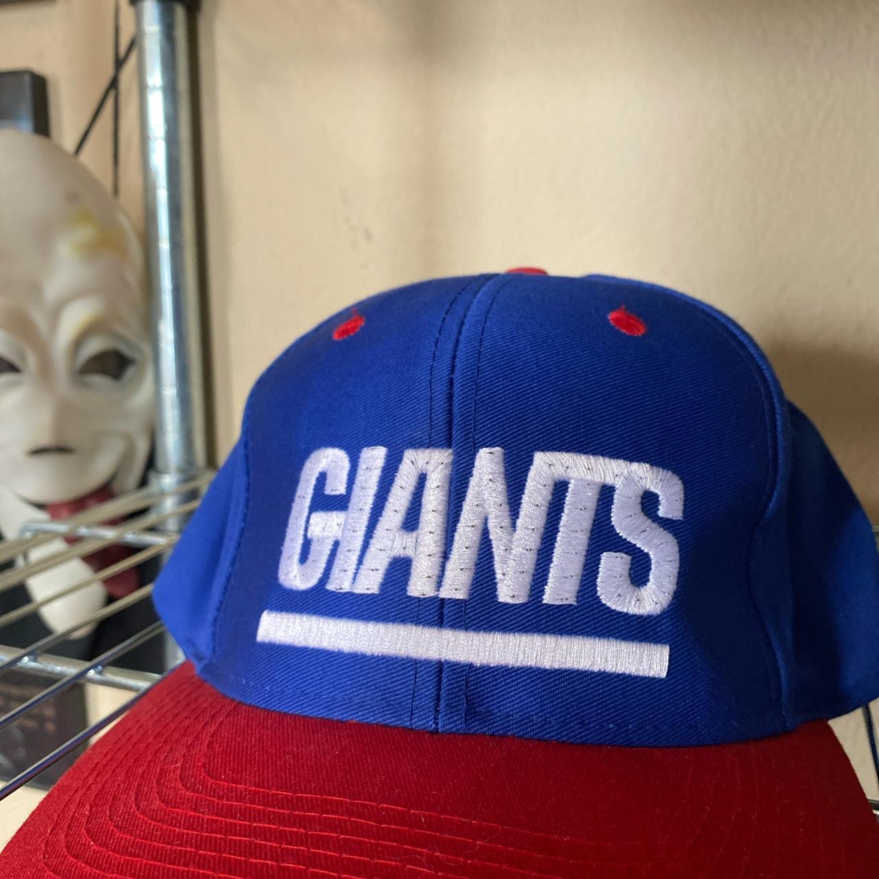 Vintage Logo 7 NY Giants Snapback Hat Not sure - Depop