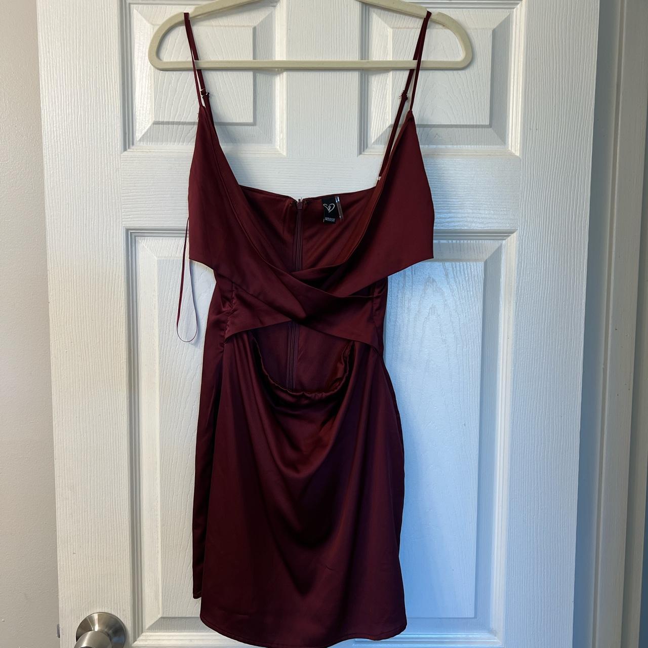 Windsor Women's Burgundy Dress | Depop