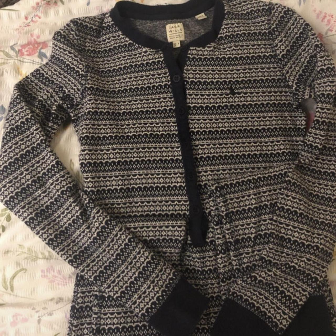 Navy and white adult size 8 jack wills onesie Great... - Depop