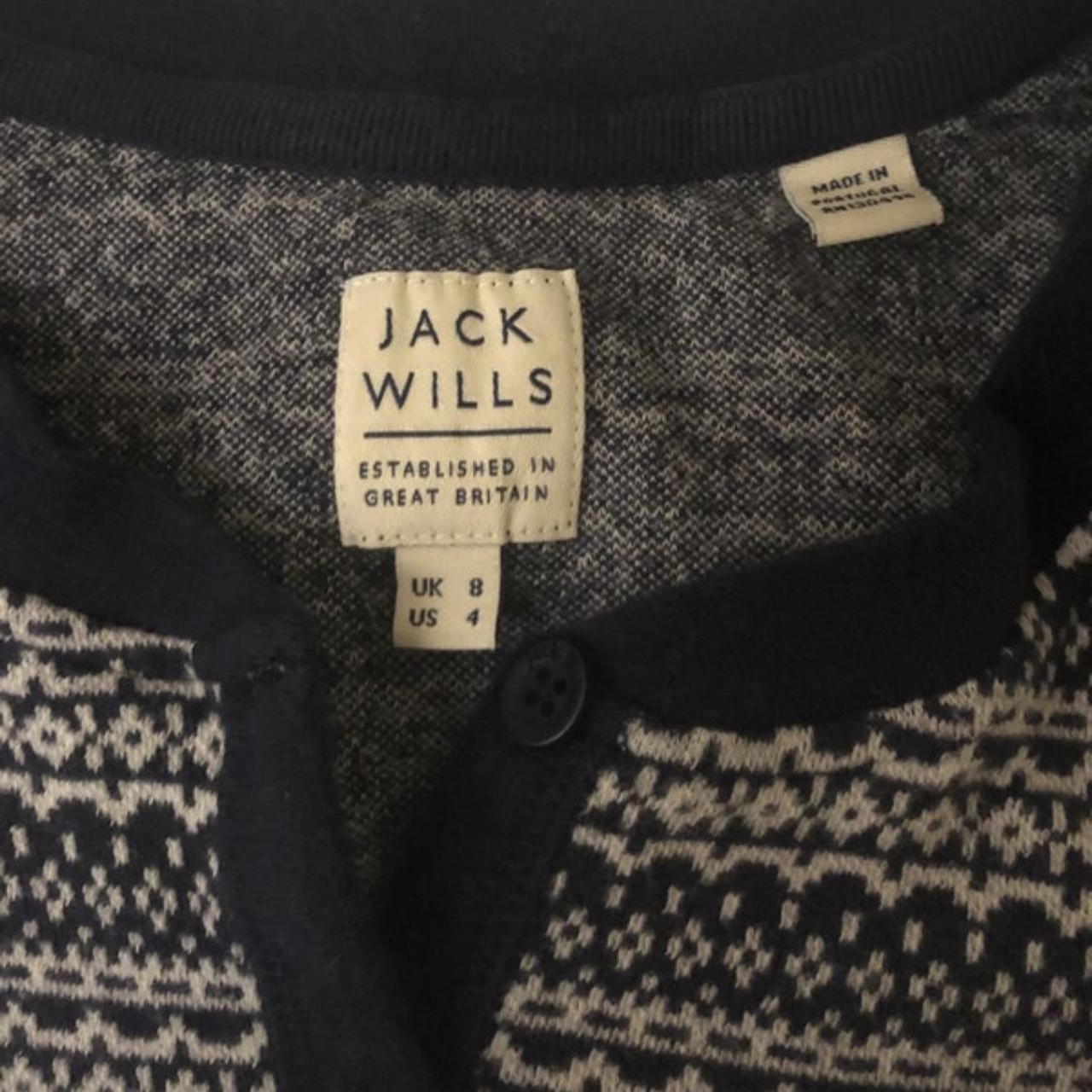 Navy and white adult size 8 jack wills onesie Great... - Depop