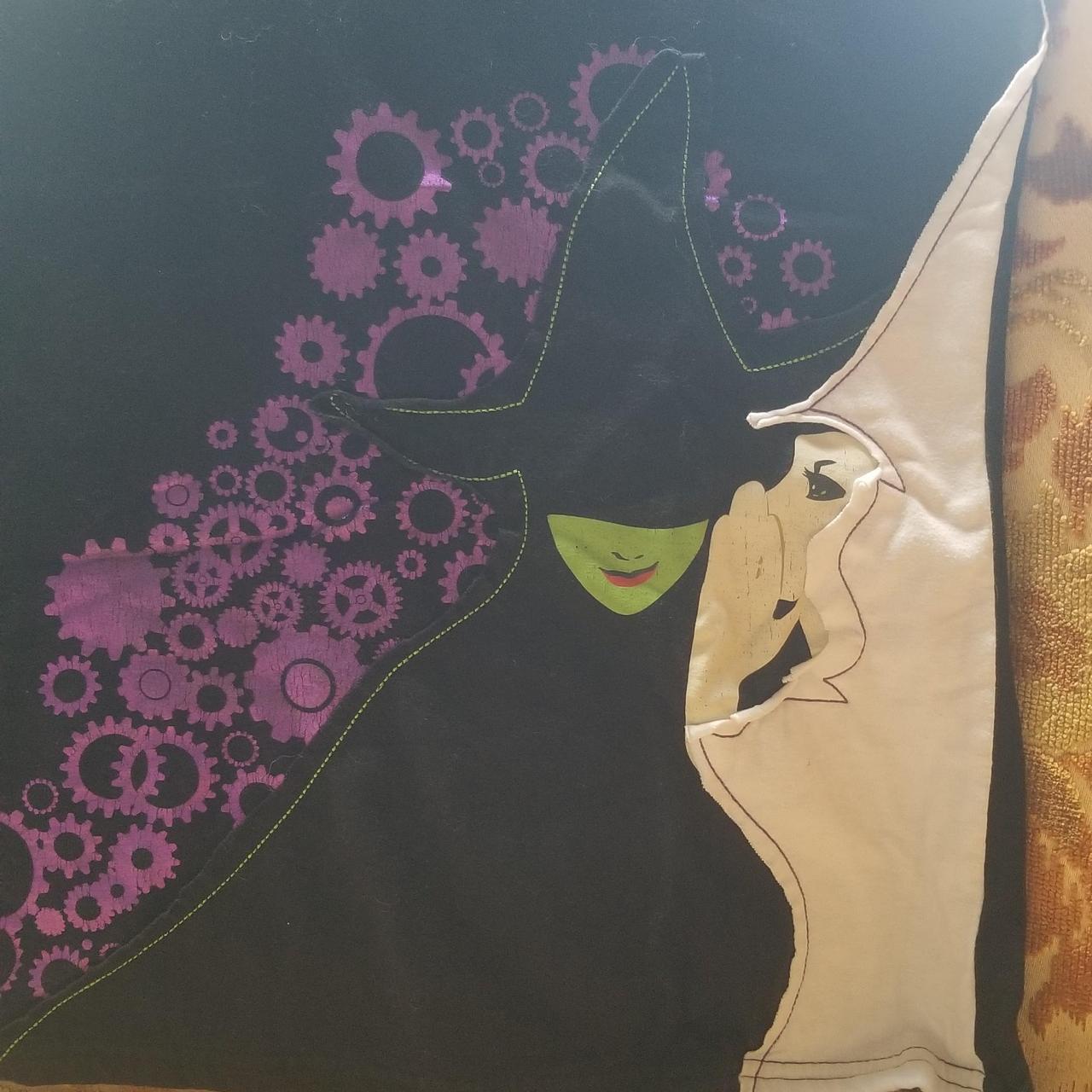 Wicked musical chicago play shirt Fine just too small - Depop