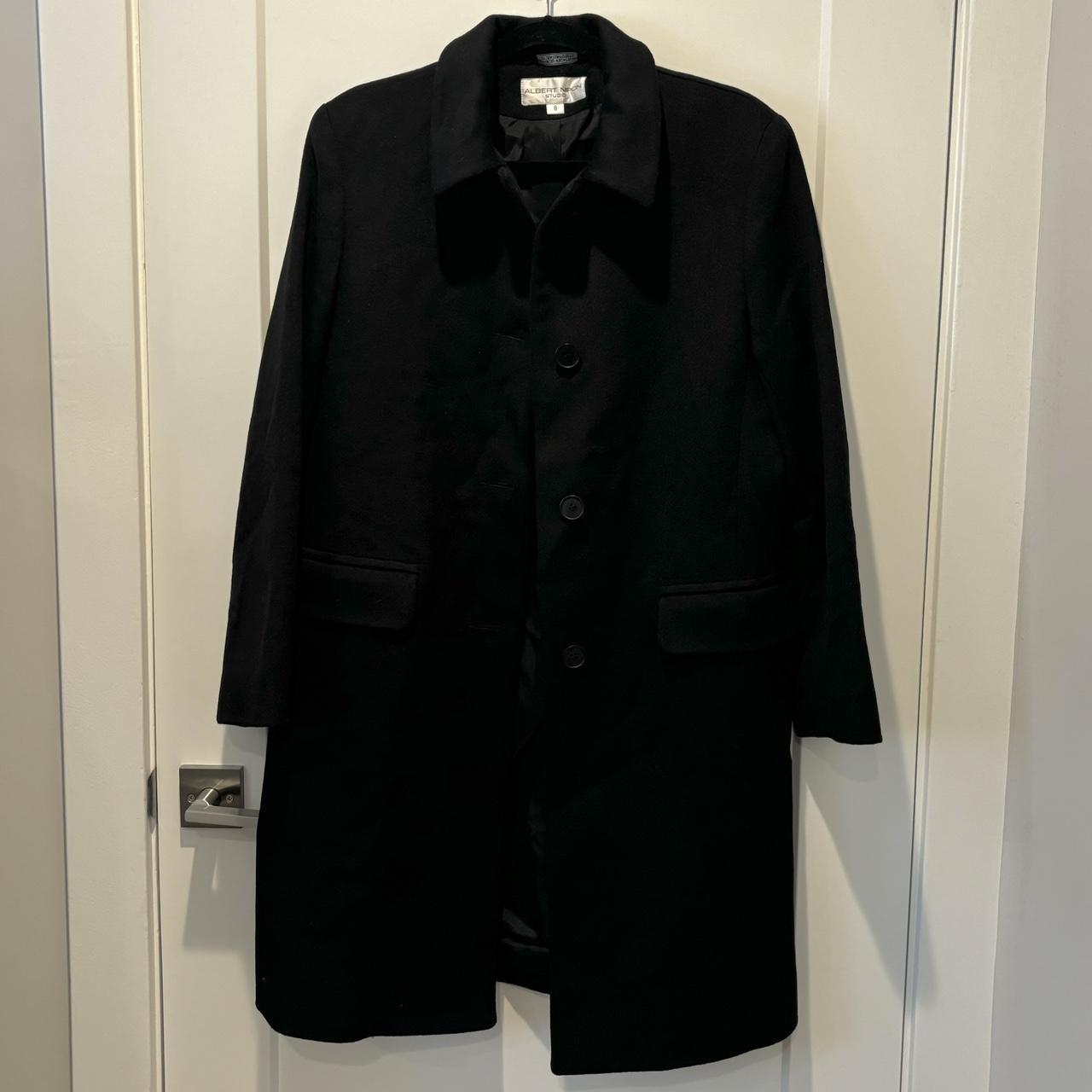 Albert nipon wool coat best sale