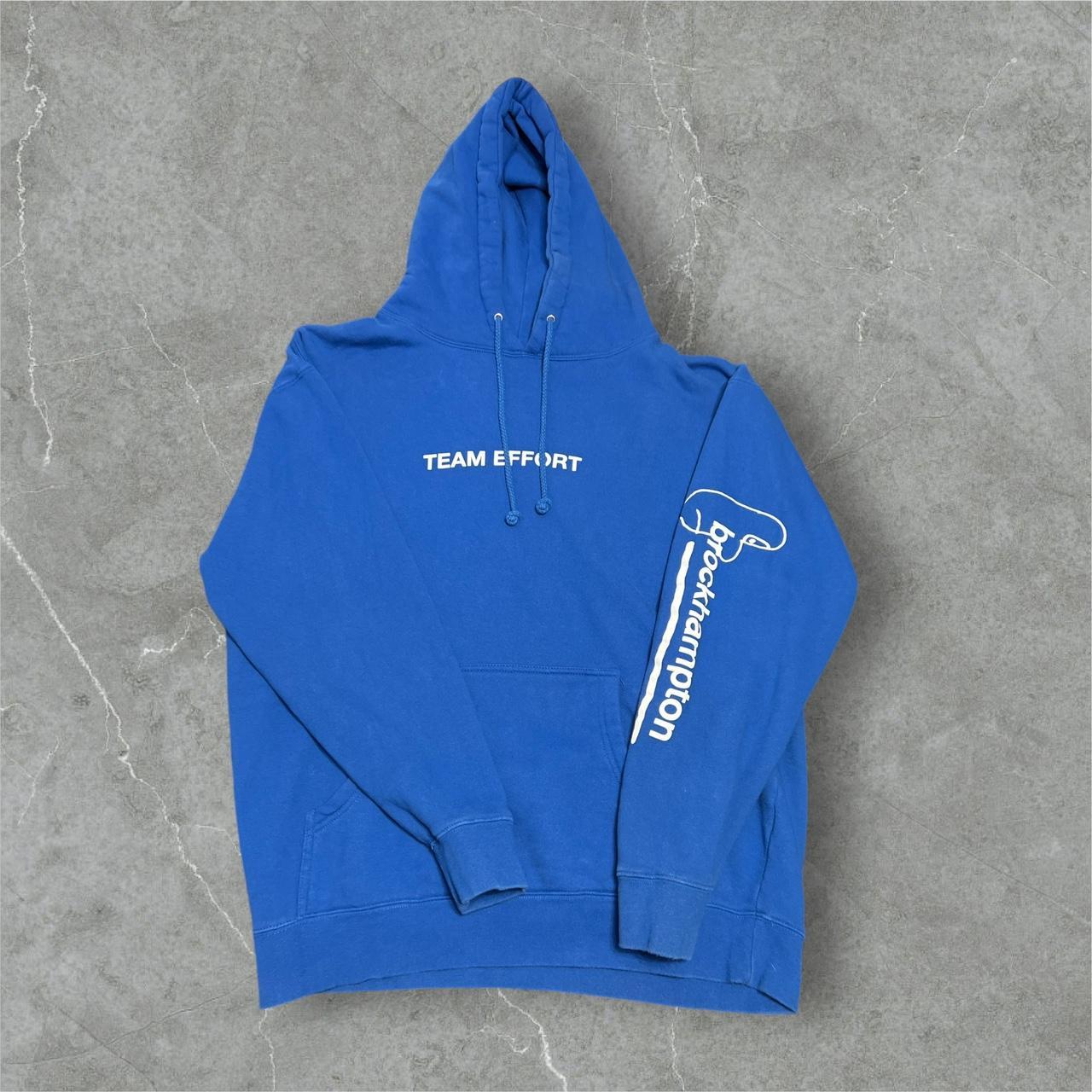 Brockhampton blue hoodie hotsell