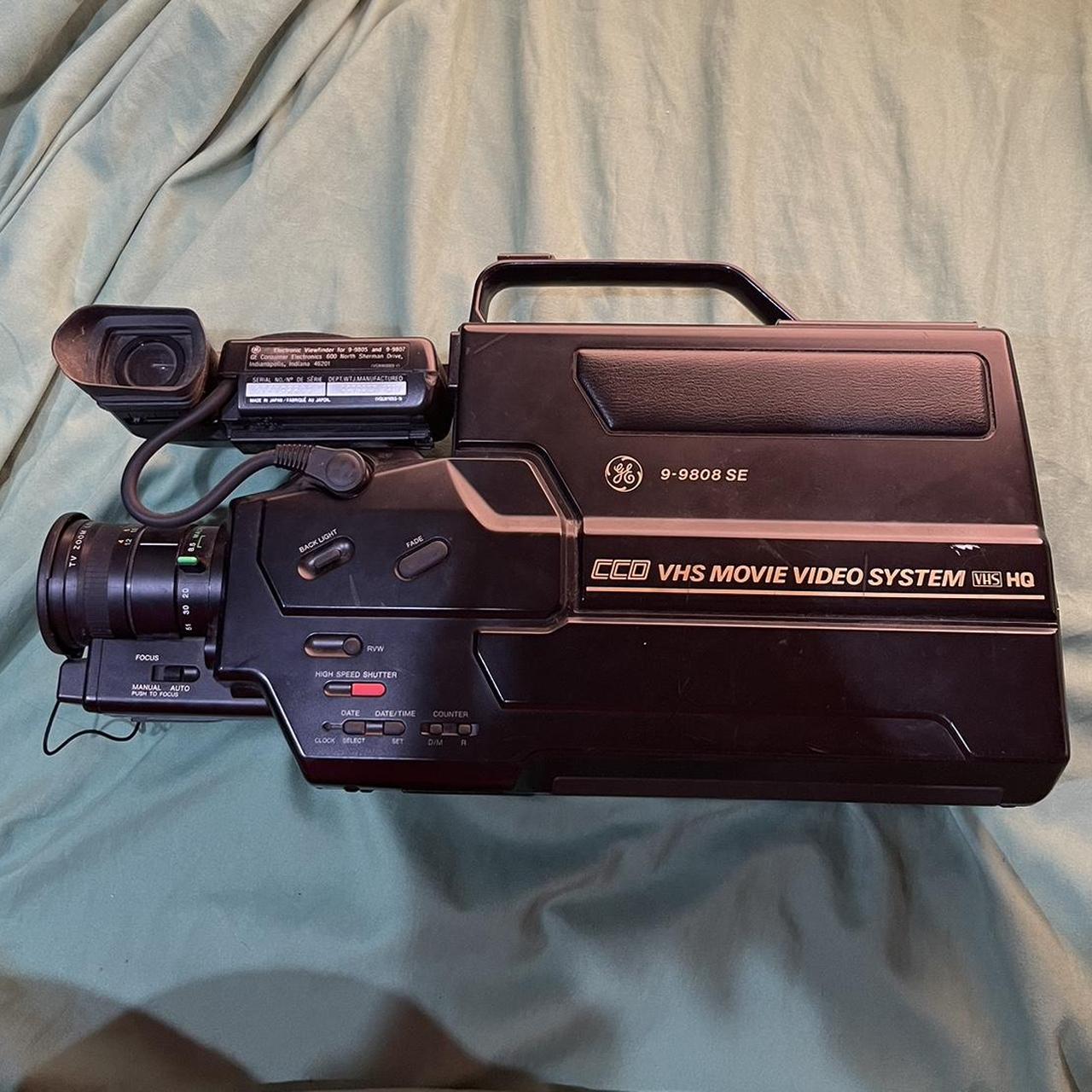 Vintage GE 9-9808 SE Movie orders Video System Camcorder