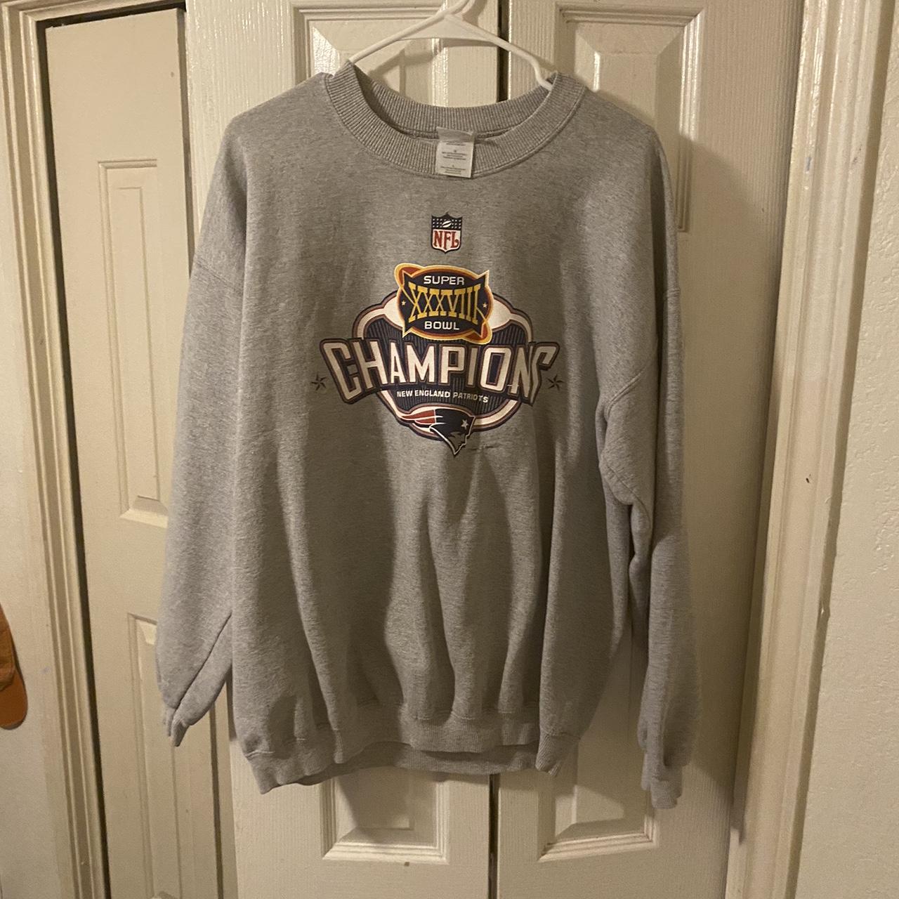 VINTAGE Authentic New England Patriots crew neck. A - Depop