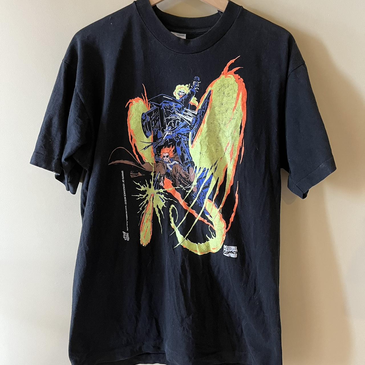 Vintage Marvel Comics Ghost rider Spirits Of 2024 Venom Shirt