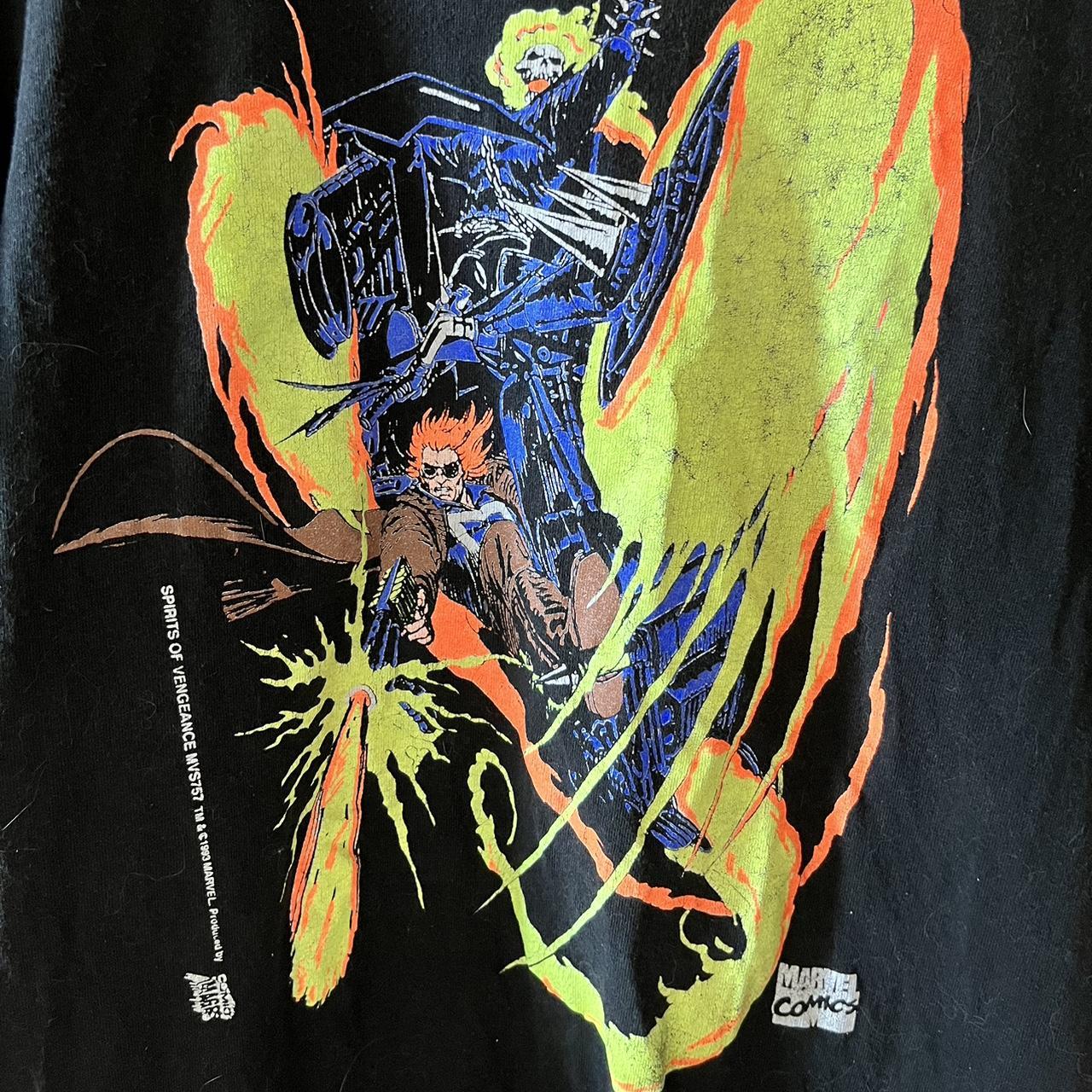 Vintage Marvel Shirt fashion Ghost Rider