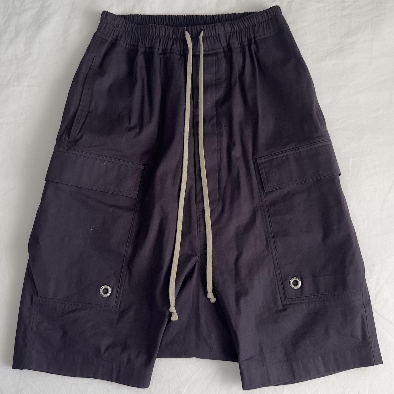 Rick Owens Plum Cargo Pods Shorts, From The...