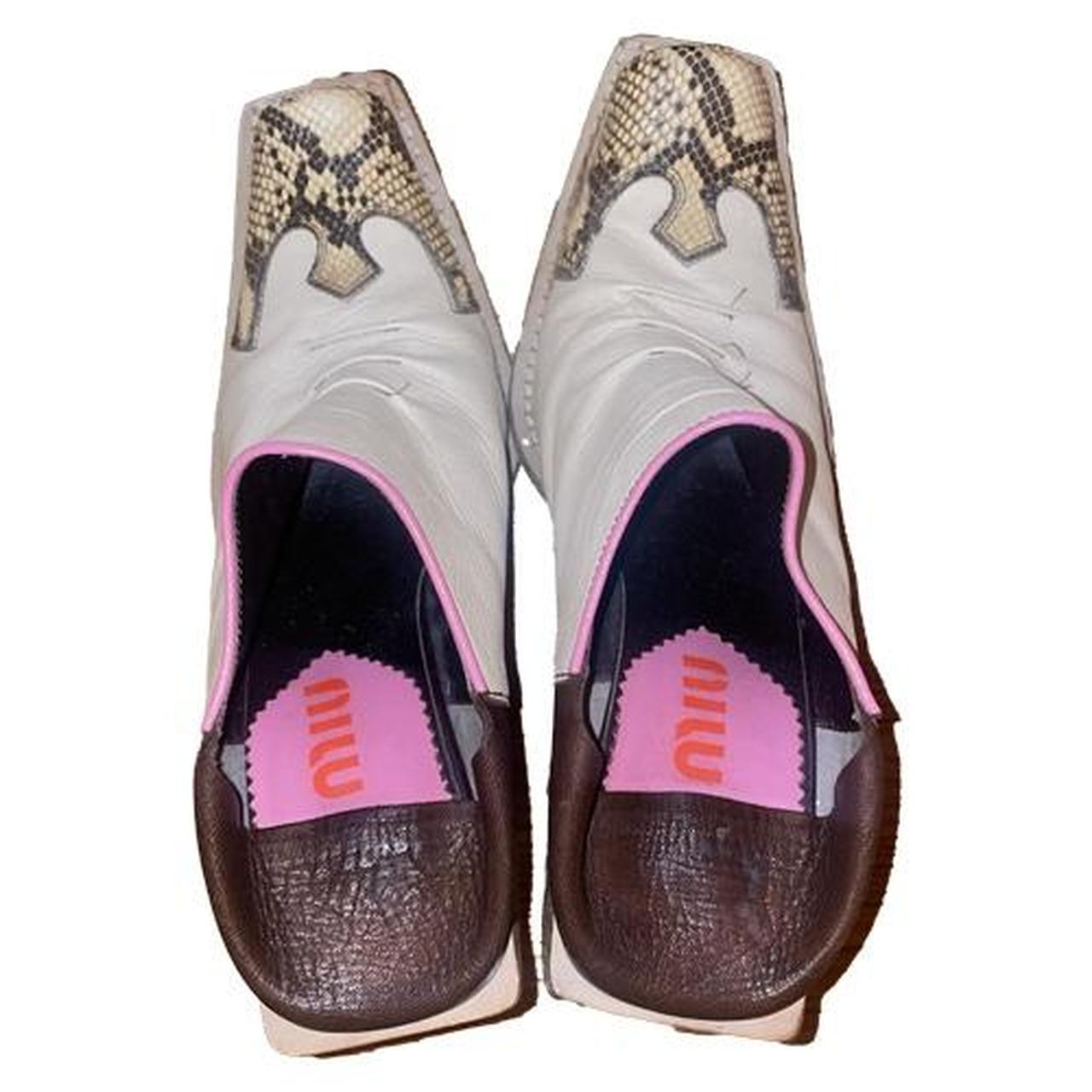 Miu Miu Women's Mules - Tan/Brown - US 8 – Miu Mi… - image 2