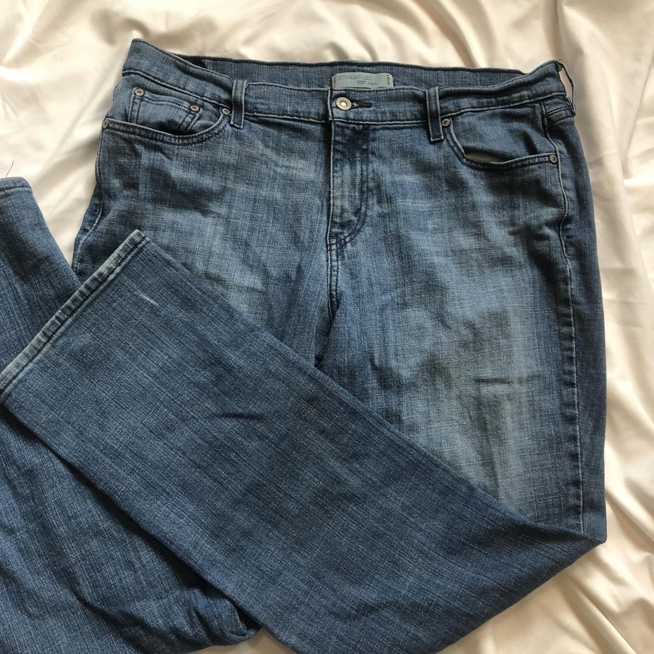 Levi’s 505 straight leg denim jeans. Great condition... - Depop