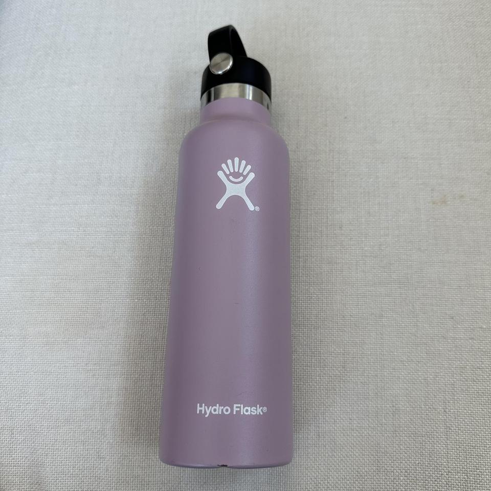 Pink Hydro Flask 24 oz Standard Mouth Water - Depop
