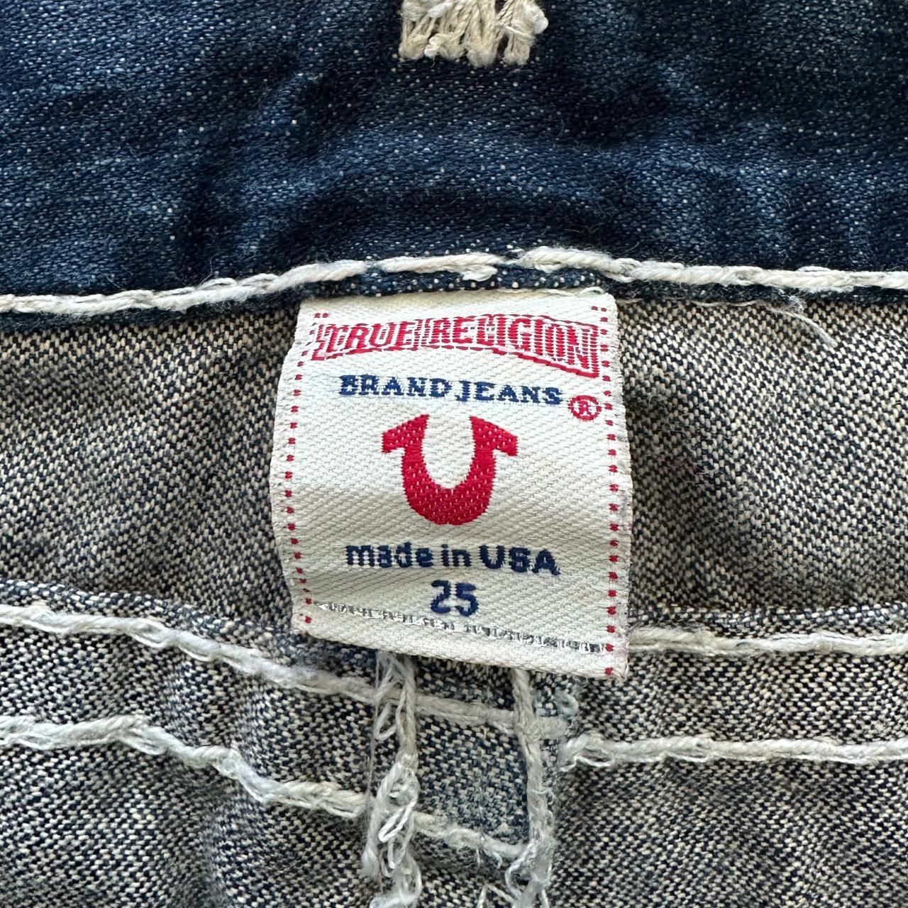 2000s TRUE RELIGION Mini Skirt True Religion... - Depop