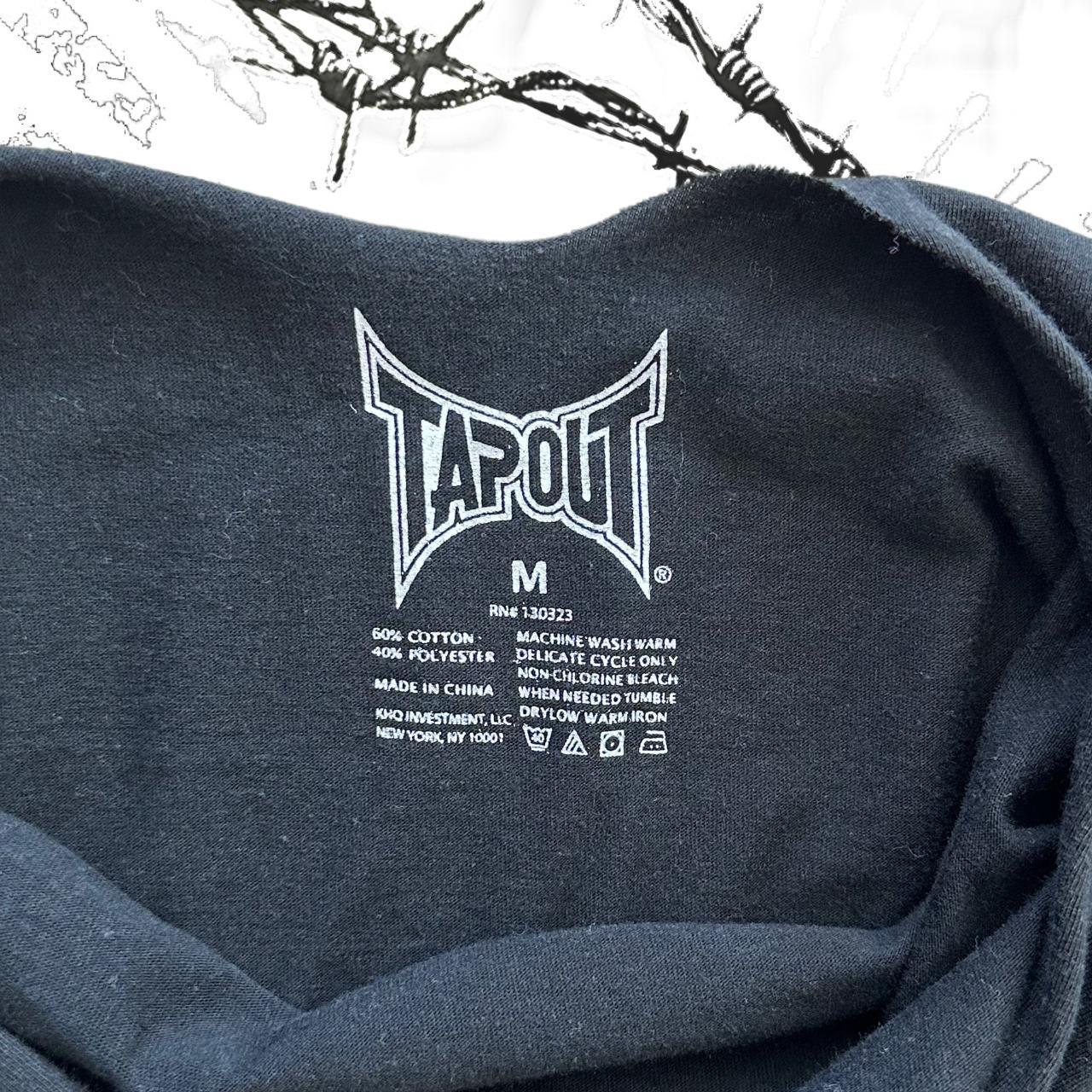 2000s TAPOUT Women's Tank Tapout MPS brand thin... - Depop
