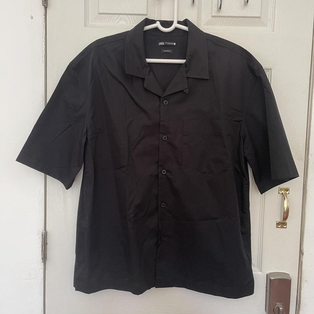 Zara Men's Black Shirt Depop