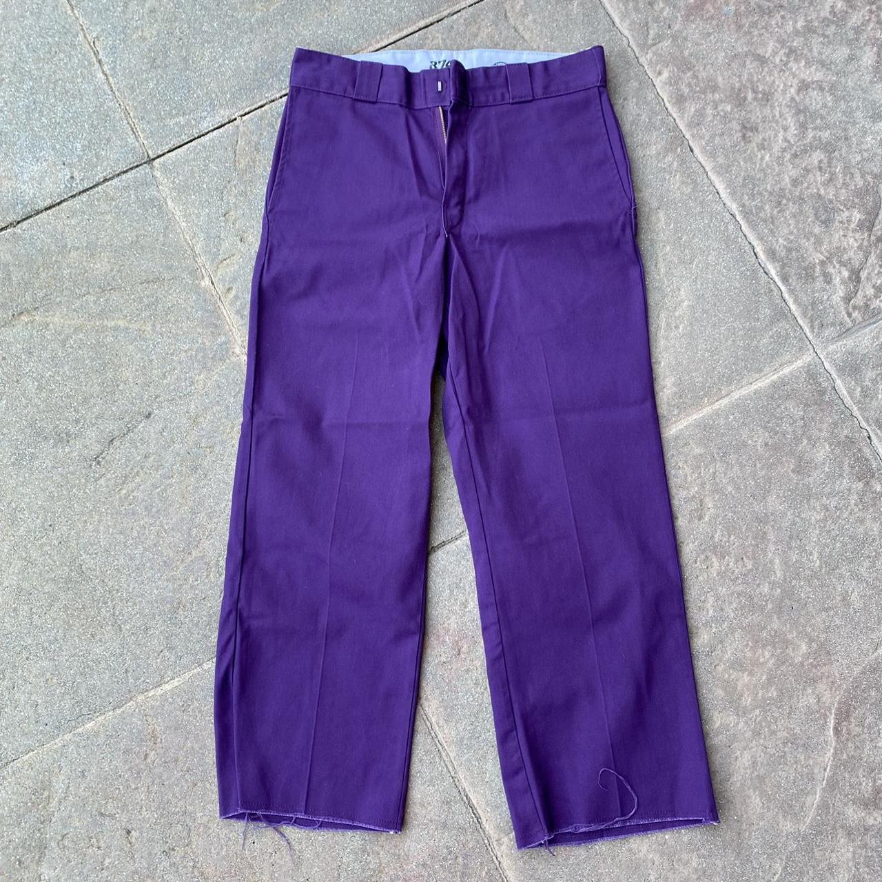 Dickies Men's Purple Trousers | Depop