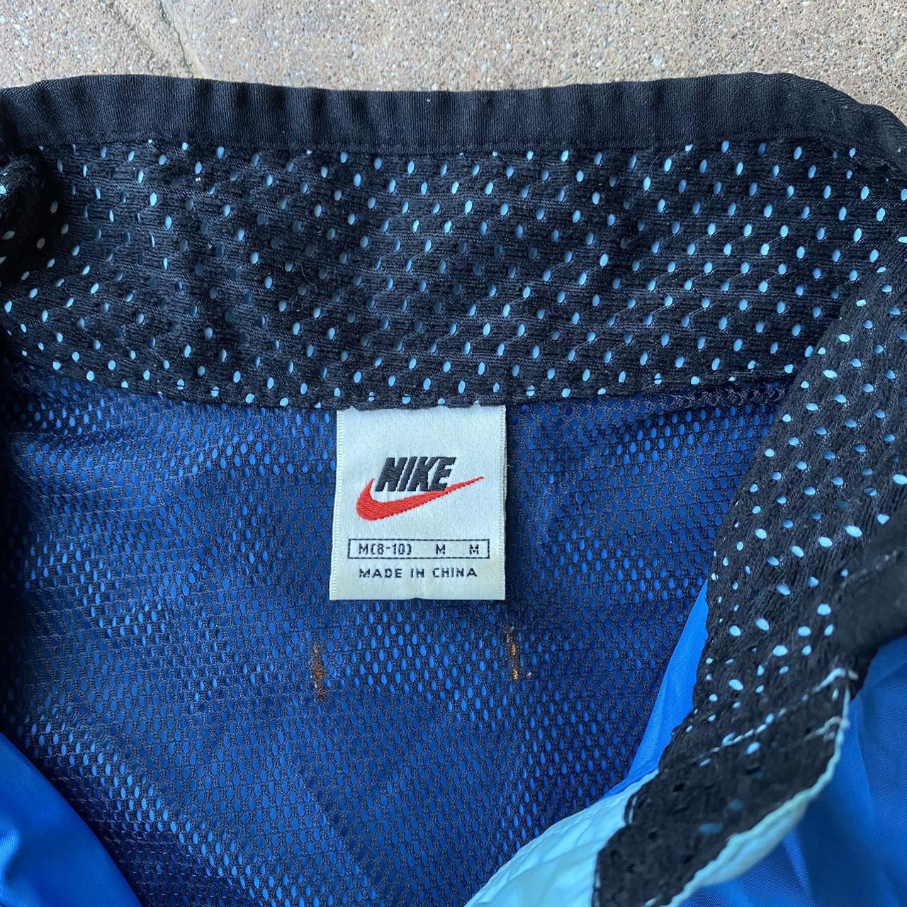 Nike Women's Blue and Orange Jacket | Depop
