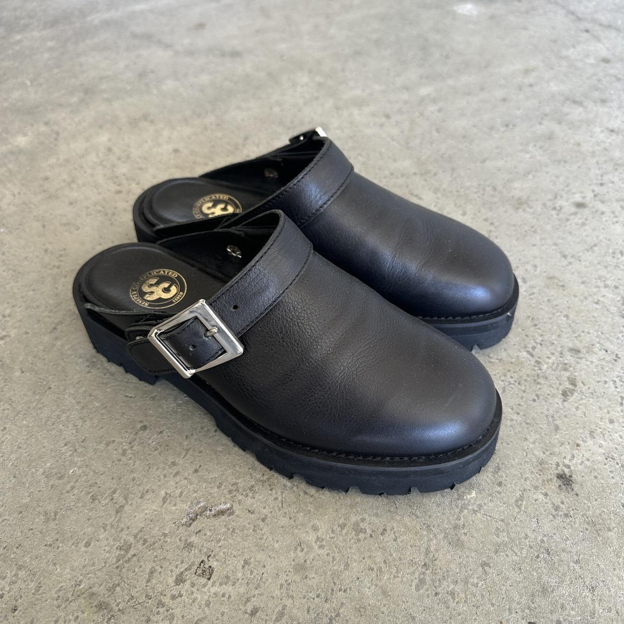 Japanese Belted Lug Mule, Size US 8, By Simply...