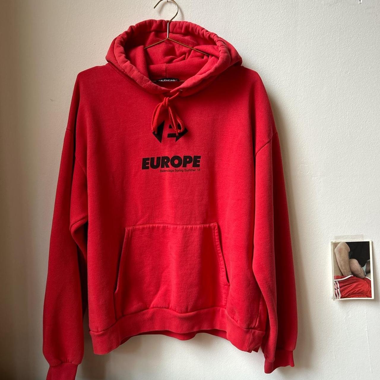 トップス BALENCIAGA 18AW Europa! Print Hoodie s-l400.jpg