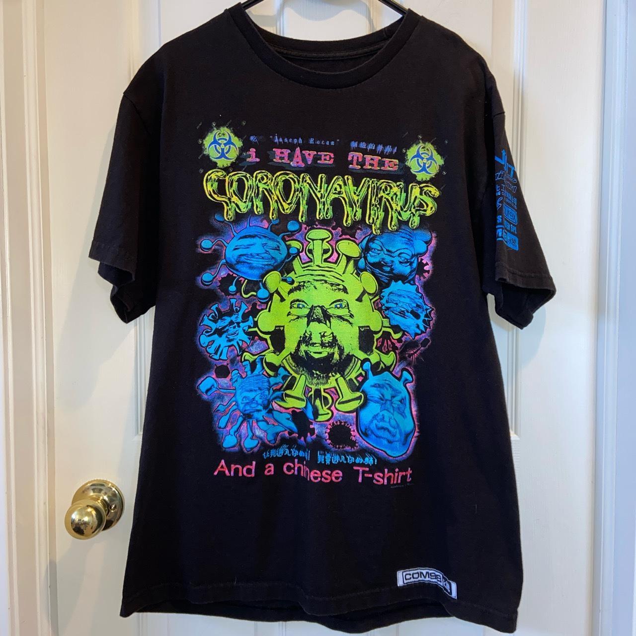 SAM HYDE SHIRT MDE I HAVE THE CORONAVIRUS AND A... - Depop