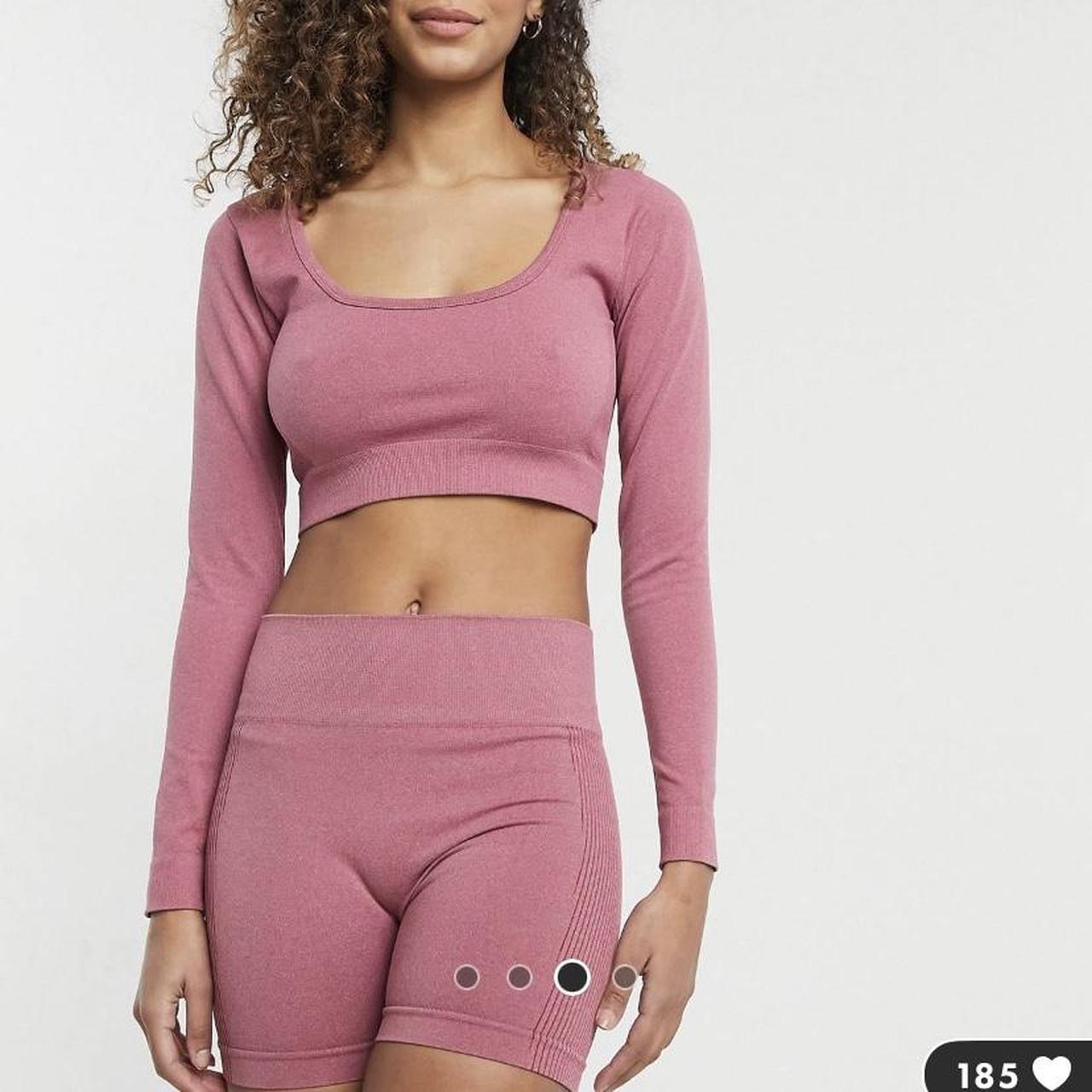 New Look Women's Pink Top Depop