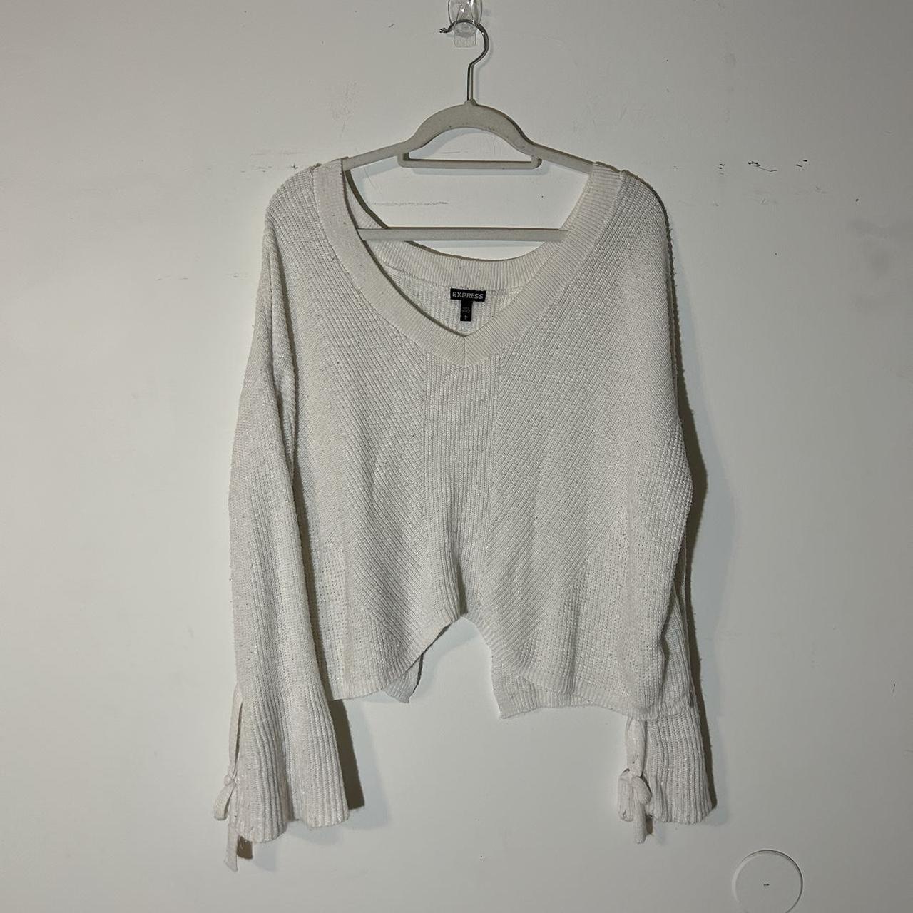 Express 2025 white jumper