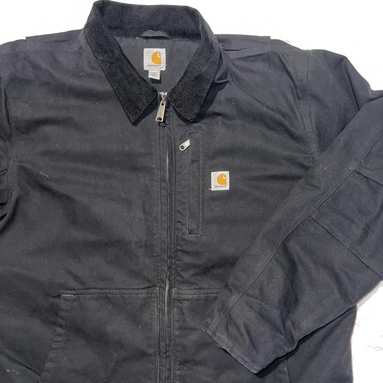 Carhartt Black Tswing Insulated Jacket 9/10... - Depop