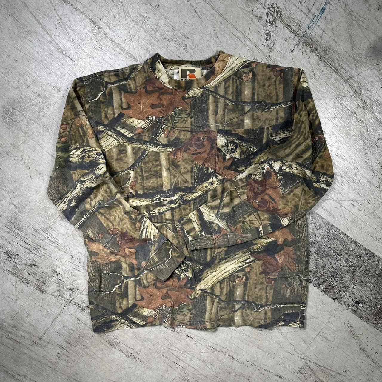 Pink camo fishing / hunting sun shirt No tag, fits - Depop