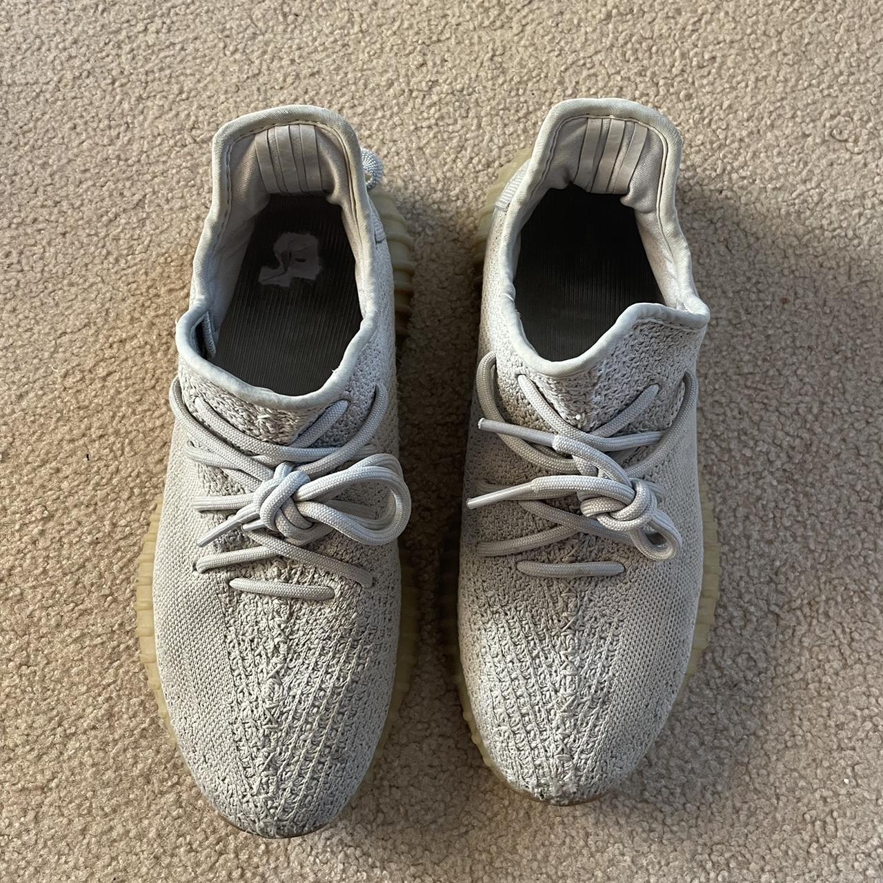 Yeezy Men's Tan and White Trainers (4)