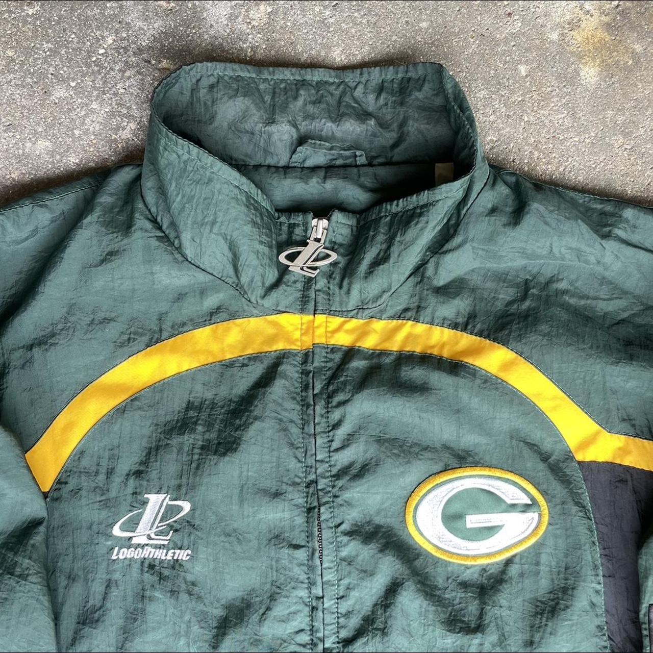 Vintage Logo Athletic Green Bay Packers Jacket