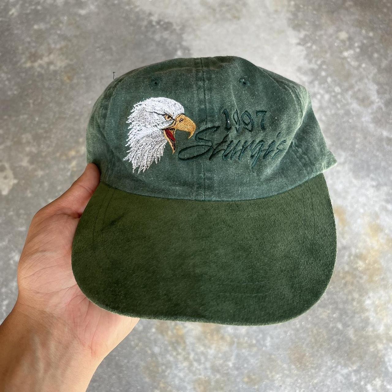 Vintage Men's Hat - Green