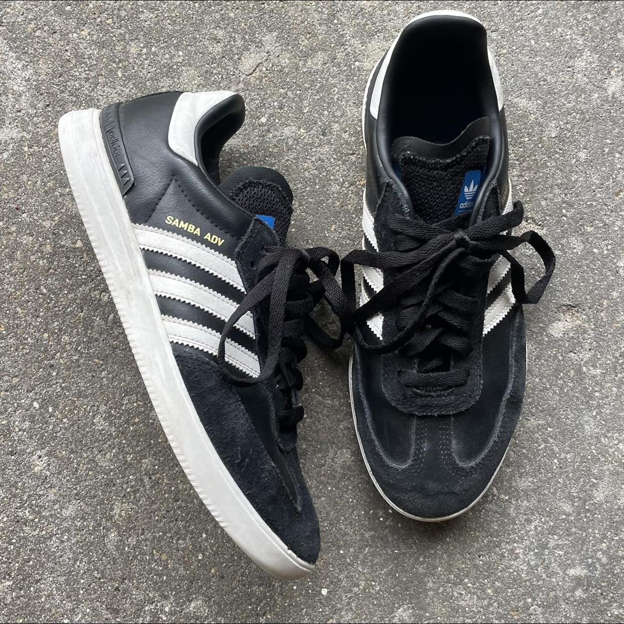 adidas sambas skateboard edition. size 7.5 mens or... - Depop